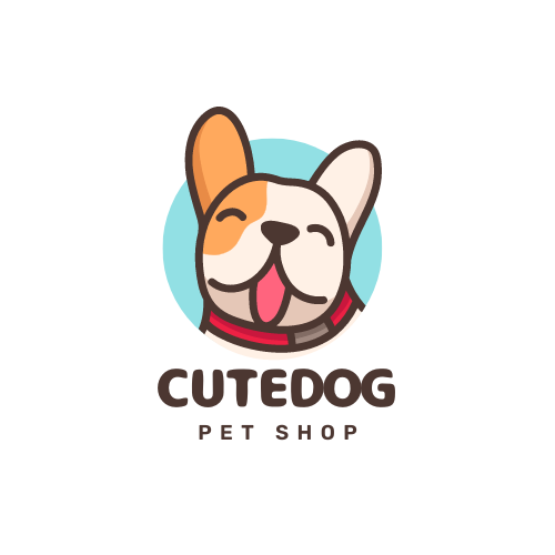 Cutedog Pet Shop Logo